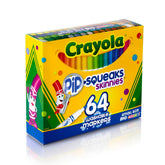 Crayola Pip-Squeaks Skinnies Washable Markers 64pcs 58-8764 - Colorland Toys